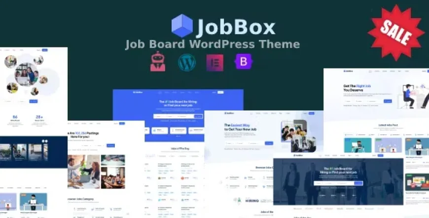 JobBox v1.2.9 - Job Board &amp; Career Portal Recruitment Agency WordPress Theme