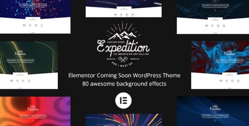 Expedition v4.0.0 - Elementor Coming Soon WordPress Theme