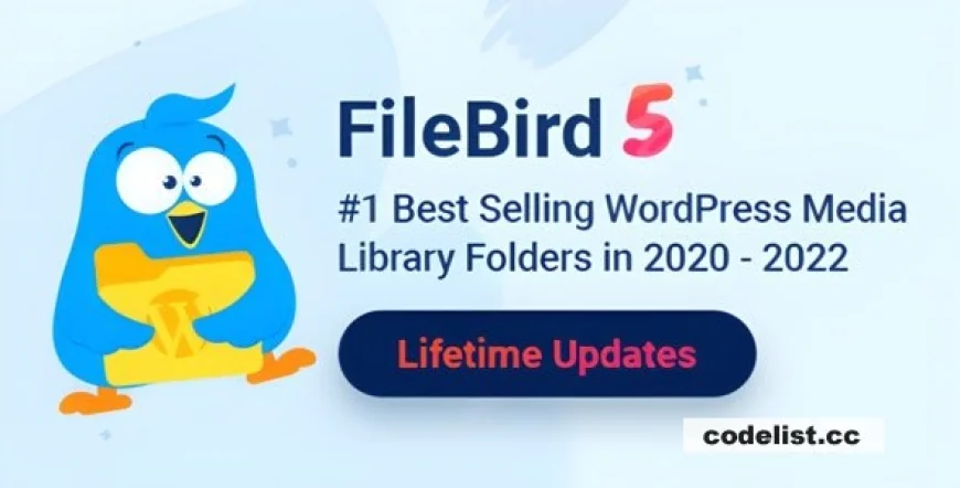 FileBird v6.4 - WordPress Media Library Folders