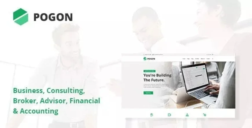 Pogon - Business and Finance Corporate WordPress Theme v1.1.8