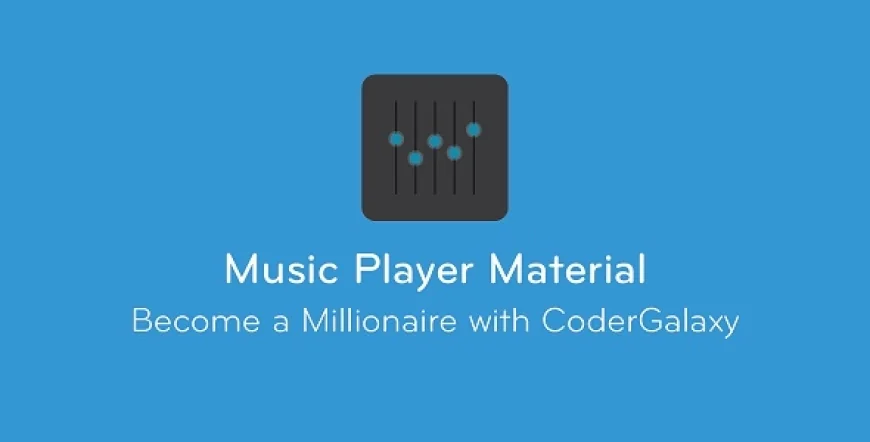 Music Player Material + Equalizer