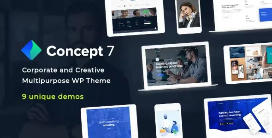 Concept Seven - Responsive Multipurpose WordPress Theme v1.29