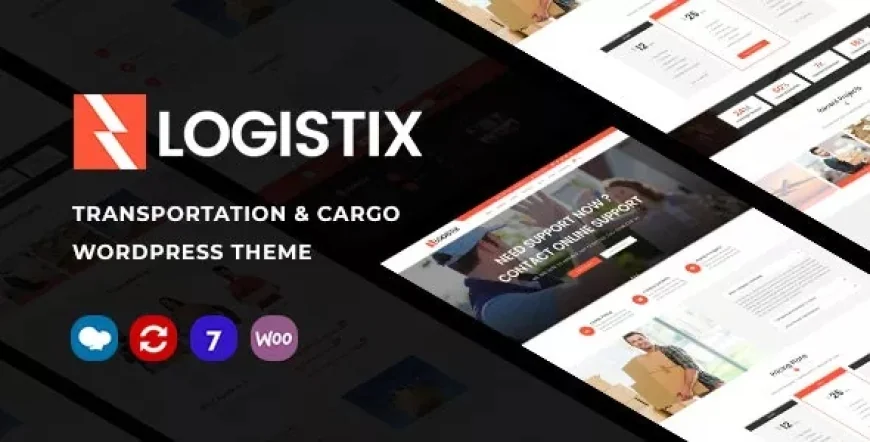 Logistix - Responsive Transportation WordPress Theme v1.28
