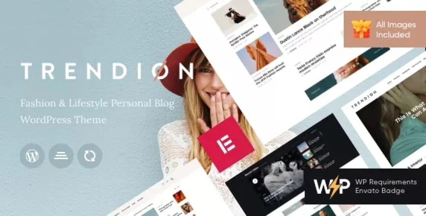 Trendion v2.14 - A Personal Lifestyle Blog and Magazine WordPress Theme