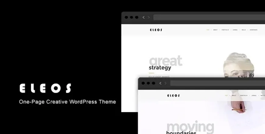 Eleos v1.3.6 - One-Page Creative WordPress Theme