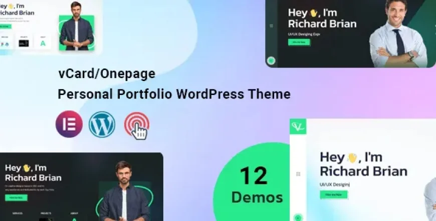 Ventix Personal Portfolio WordPress v1.0.1
