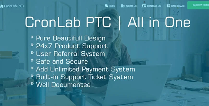 CronLab PTC v3.0 - All in One Script for PTC, HyIp, Crypto Trade & Money Investment
