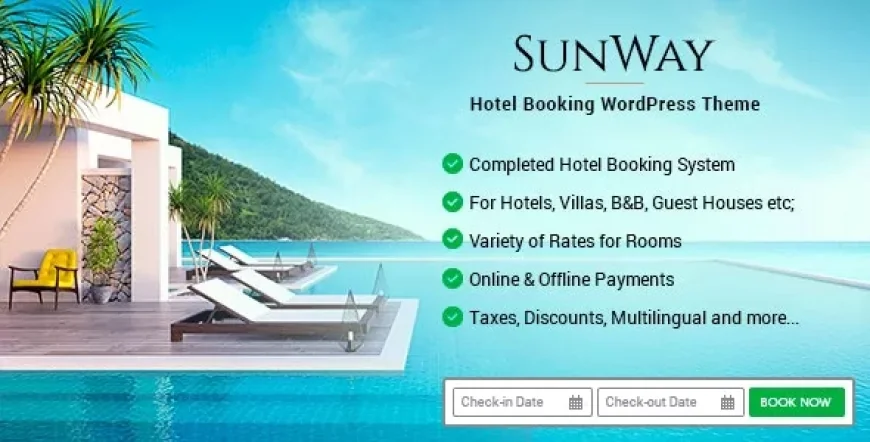 Sunway - Hotel Booking WordPress Theme v6.6