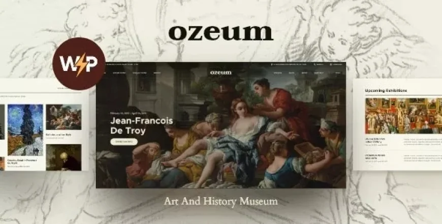 Ozeum v1.2.5 - Art Gallery and Museum Theme