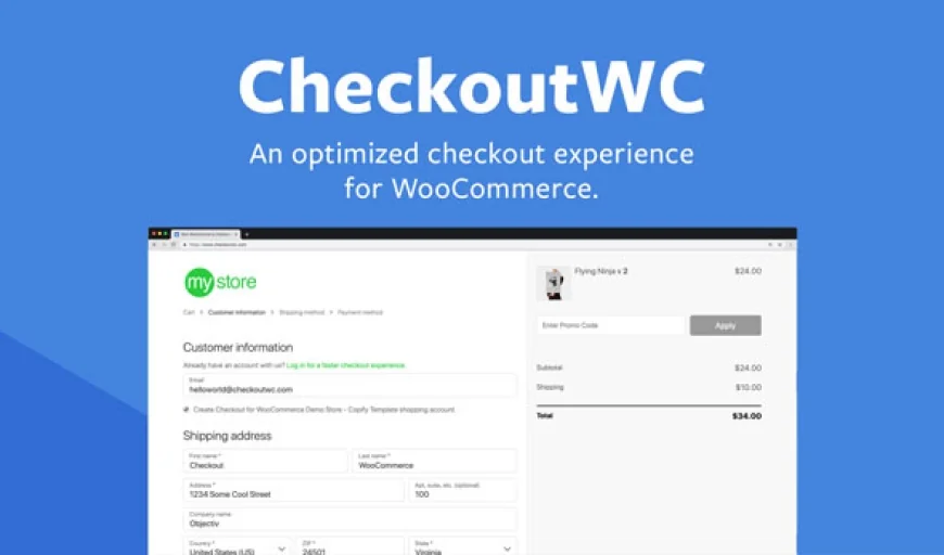 CheckoutWC v9.1.6 - Optimized Checkout Page for WooCommerce