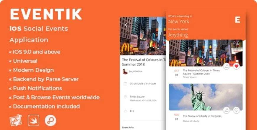 Eventik - iOS Social Events Application