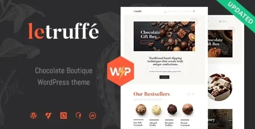 Le Truffe v1.1.7 - Chocolate Sweets &amp; Candy Store WordPress Theme