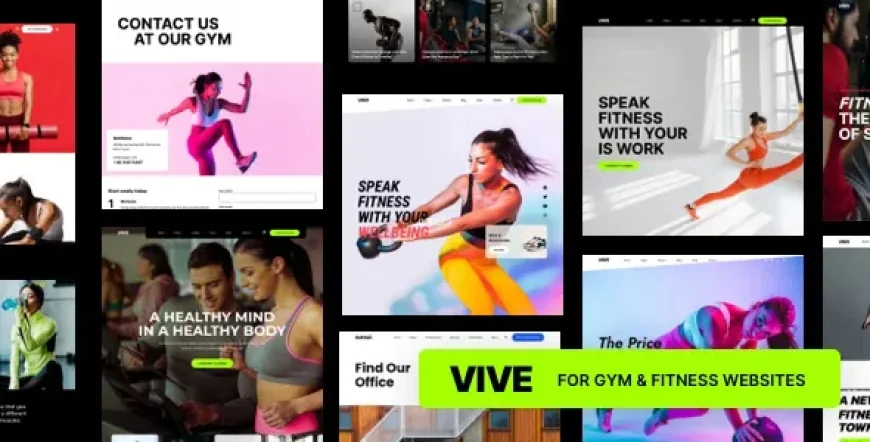 Vive - Fitness Gym WordPress v1.3.1