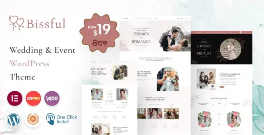 Bissful v1.3 - Wedding &amp; Event WordPress Theme