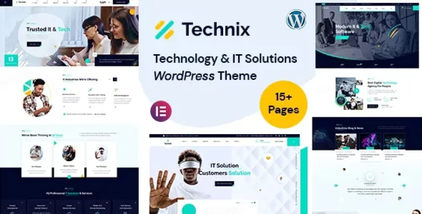 Technix v1.0.4 - Technology &amp; IT Solutions WordPress Theme