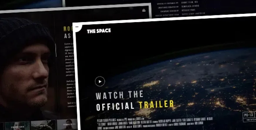 The Space - Single Film Campaign WordPress Theme v1.6.4