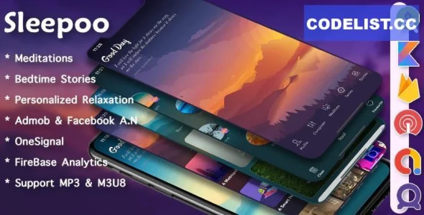 Sleepoo v1.0 - Sleep Stories, Calm Anxiety &amp; Stress