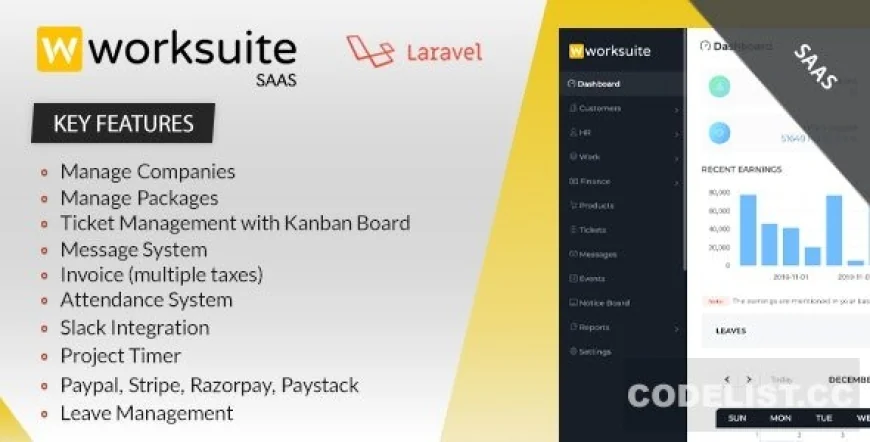 Worksuite Saas v3.9.2 - Project Management System - nulled
