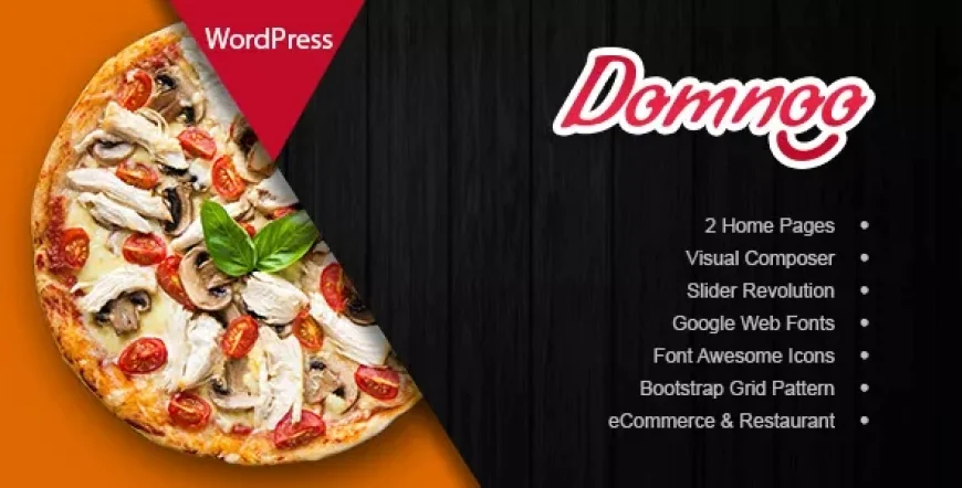 Domnoo v1.40 - Pizza &amp; Restaurant WordPress Theme