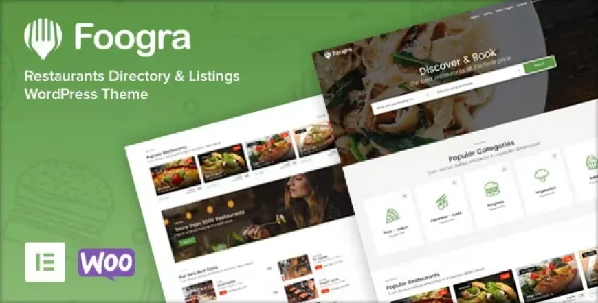 Foogra - Restaurants Directory &amp; Listings WordPress Theme v1.0.20