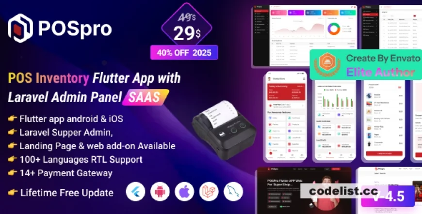 POS Pro v5.6.2 - Advanced POS &amp; Inventory Management System - nulled