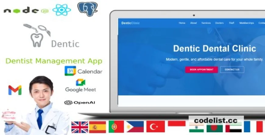 Dentic v1.1.0 - The AI Smart Solution for Dental Clinics
