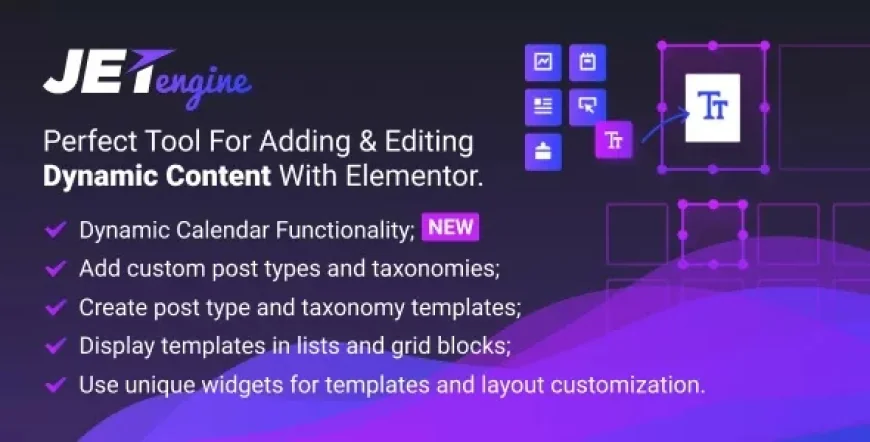 JetEngine - Adding &amp; Editing Dynamic Content v3.7.7