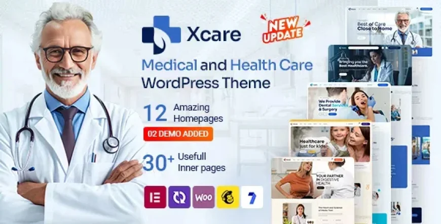 Xcare v5.0 - Medical and Health Care WordPress Theme