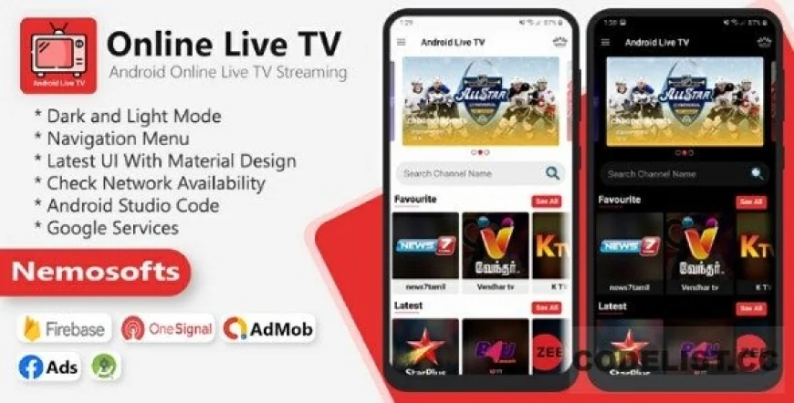 Android Online Live TV Streaming - 4 September 2020