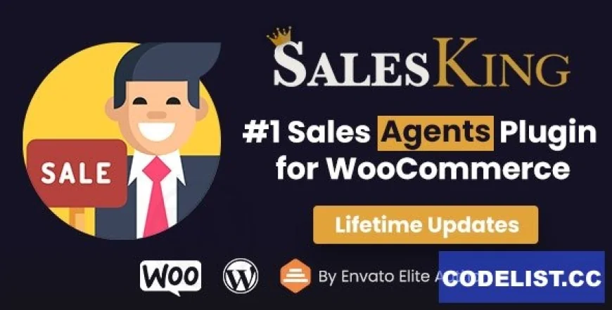 SalesKing v1.6.90 - Ultimate Sales Team, Agents &amp; Reps Plugin for WooCommerce