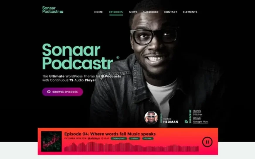 Sonaar Music - Best Music &amp; Podcast WordPress Themes v4.27