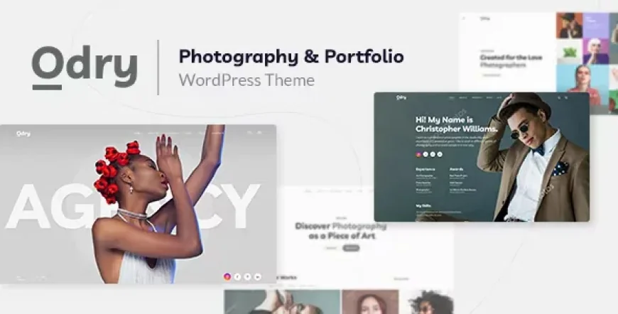 Odry - Photography WordPress Theme v1.1.9