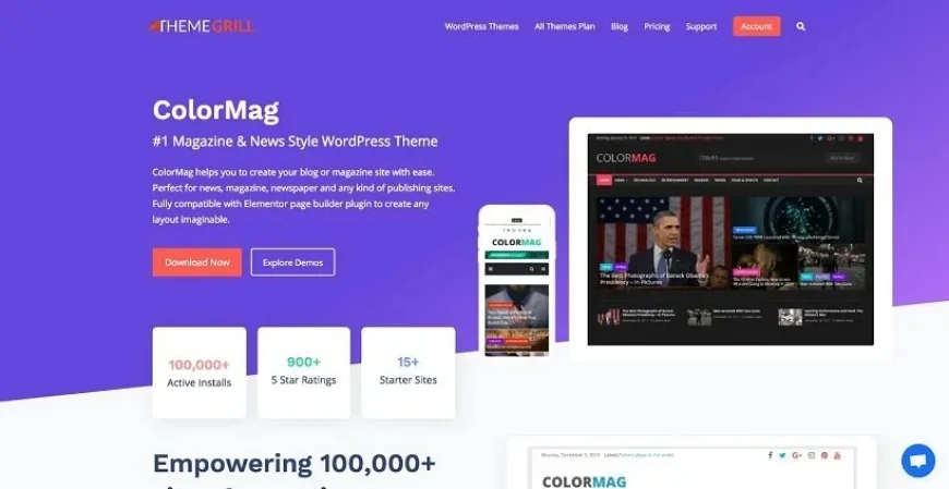 ColorMag Pro - #1 Magazine Style WordPress Theme v4.1.10