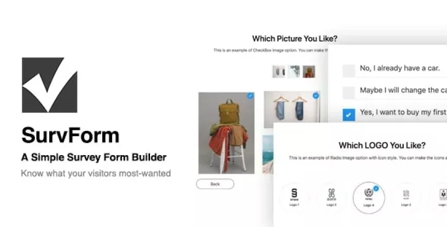 SurvForm - Survey Form Builder Plugin for WordPress v1.0.7.9