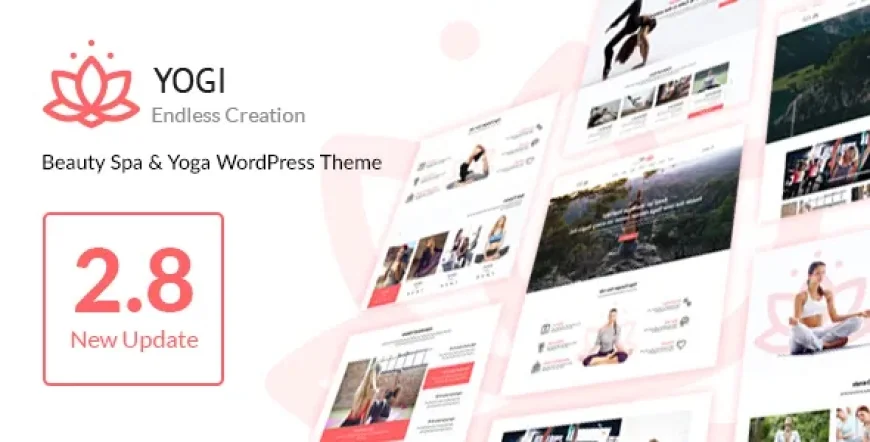 Yogi v2.9.0 - Health Beauty &amp; Yoga WordPress Theme