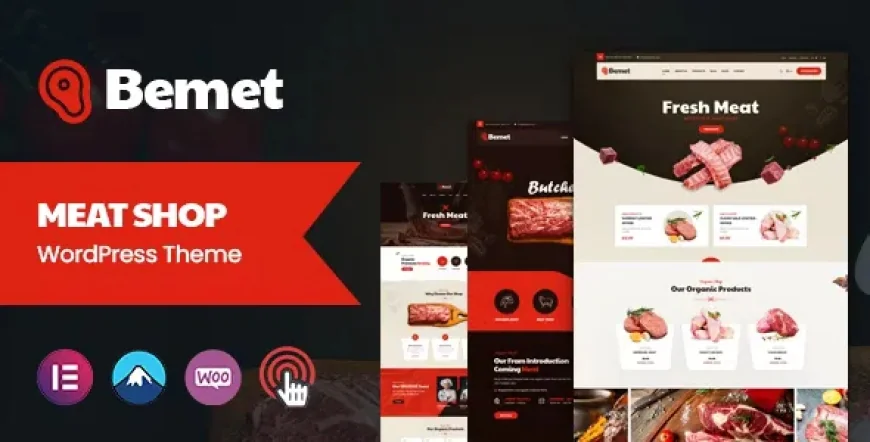 Bemet v1.0.2 - Butcher &amp; Meat WordPress Theme