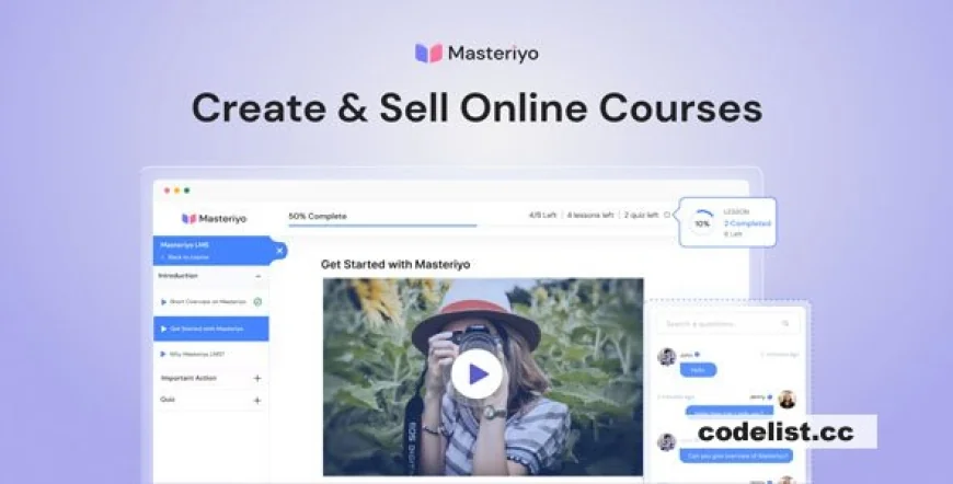 Masteriyo PRO v2.14.6 - LMS for WordPress