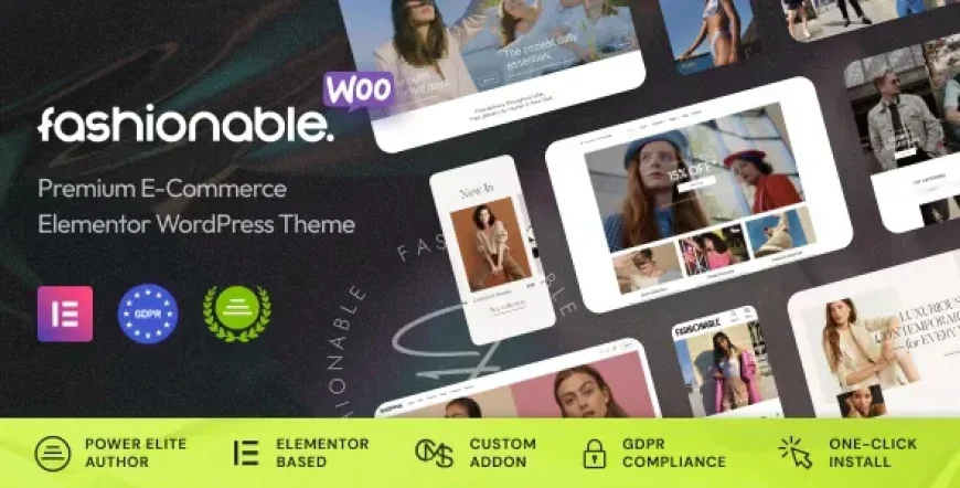Fashionable v1.0.6 - Clothing &amp; Apparel WooCommerce WordPress Theme