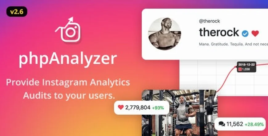 phpAnalyzer v2.6.12 - Instagram Analytics / Audit / Statistics Tool