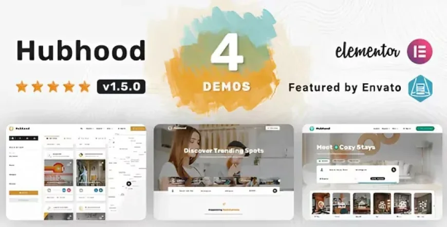 Hubhood v1.5.4.5 - Directory &amp; Listing WordPress Theme