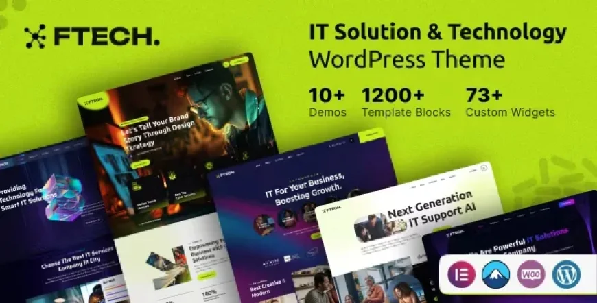 Ftech v1.0.2 - IT Solution &amp; Technology WordPress