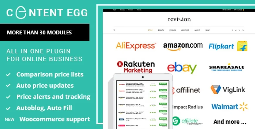 Content Egg v15.0.1 - all in one plugin for Affiliate, Price Comparison