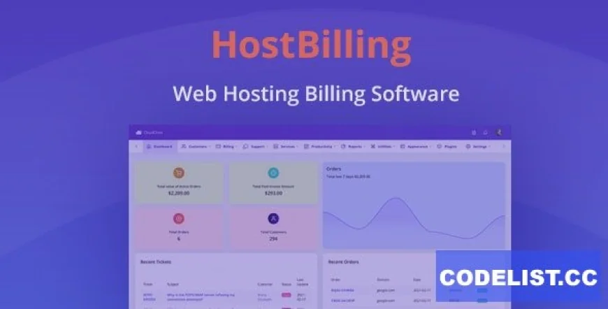 HostBilling - Web Hosting Billing &amp; Automation Software 3 August 2021