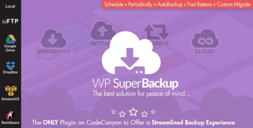 Super Backup &amp; Clone v2.4 - Migrate for WordPress