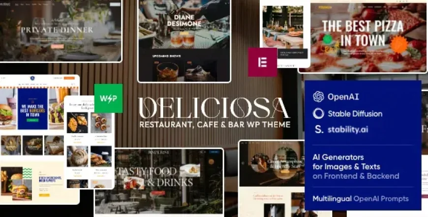Deliciosa v1.5.0 - Restaurant &amp; Cafe WordPress Theme
