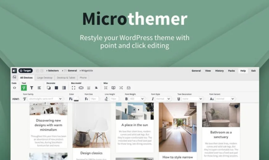 MicroThemer v7.3.1.9 - WordPress CSS Editor