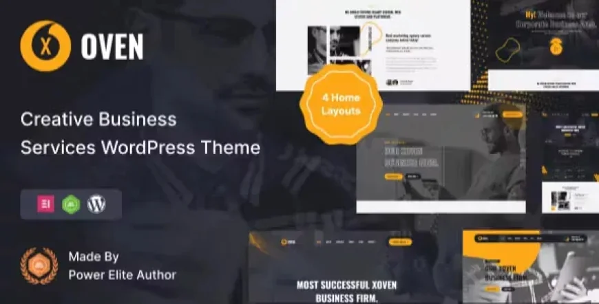 Xoven - Digital Agency Services WordPress Theme v1.0