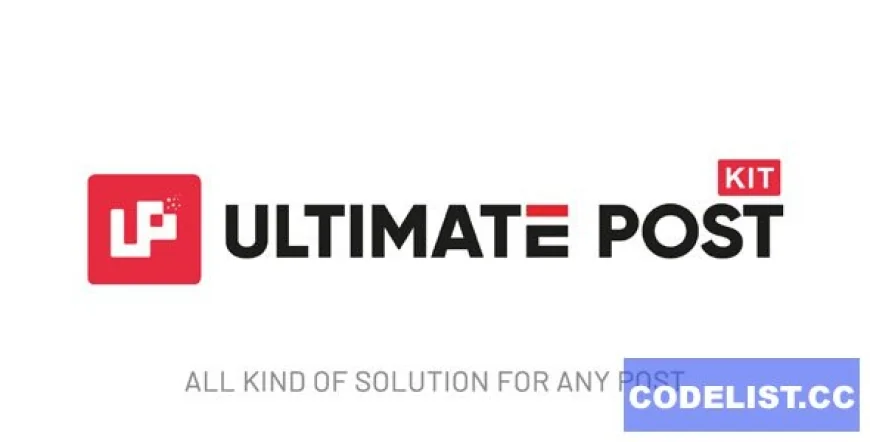 Ultimate Post Kit Pro For Elementor v3.12.3