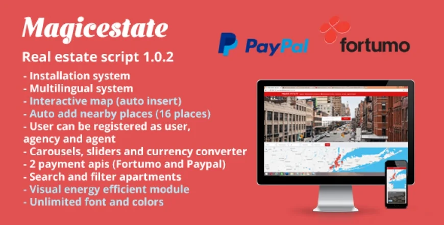 Magic Estate v1.0.2 - Real Estate Portal