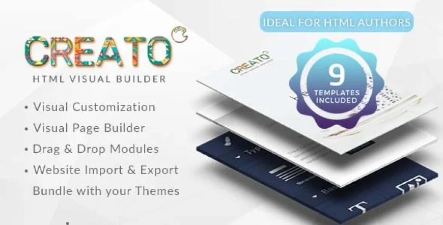 Creato - HTML Page Builder